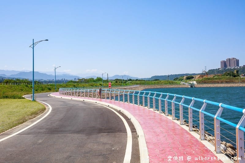 大溪中庄調整池（桃園備用水庫，景色優美運動休閒好去處）