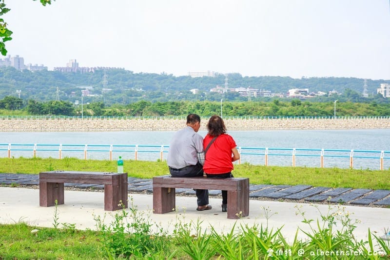 大溪中庄調整池（桃園備用水庫，景色優美運動休閒好去處）