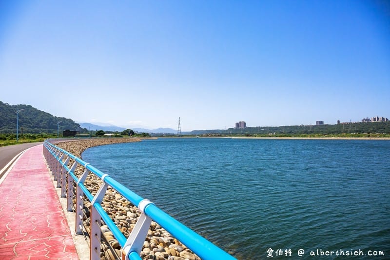 大溪中庄調整池（桃園備用水庫，景色優美運動休閒好去處）