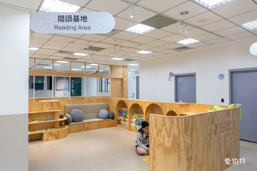 八德北青親子館|桃園免費室內親子景點,寬敞明亮小孩放電好去處 @愛伯特