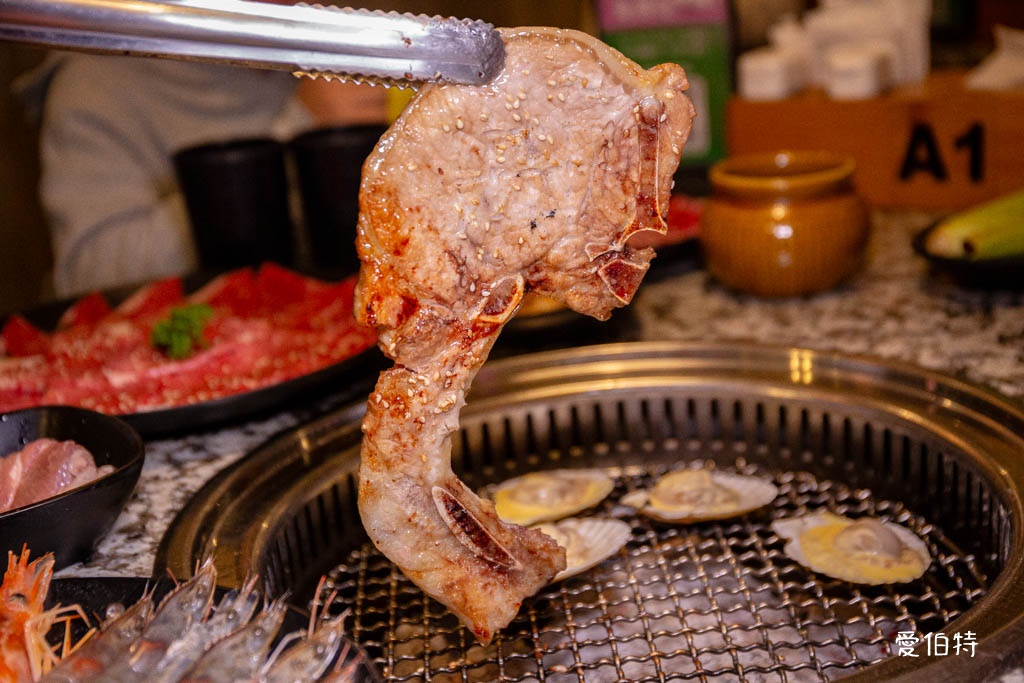 Oh!Yaki精緻燒肉吃到飽-中壢店｜千元有找，牛排豬排魷魚隨你吃 @愛伯特