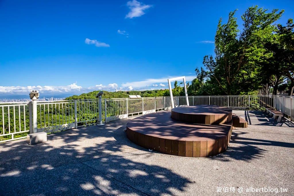 林口仁愛路觀景台（免爬山搭公車就可到，遠眺大台北盆地美景）