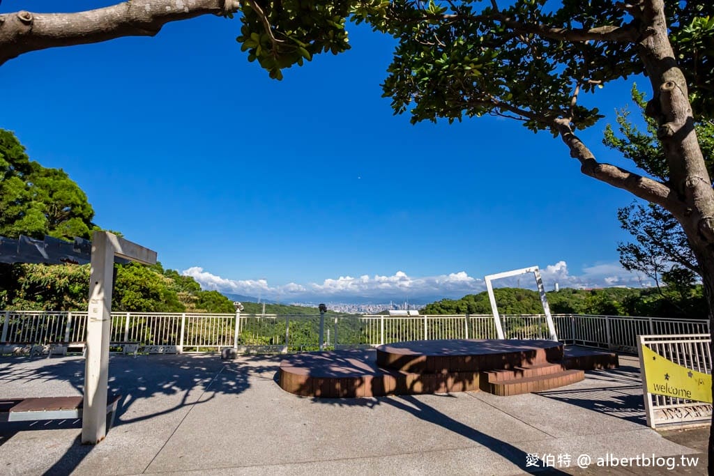 林口仁愛路觀景台（免爬山搭公車就可到，遠眺大台北盆地美景）