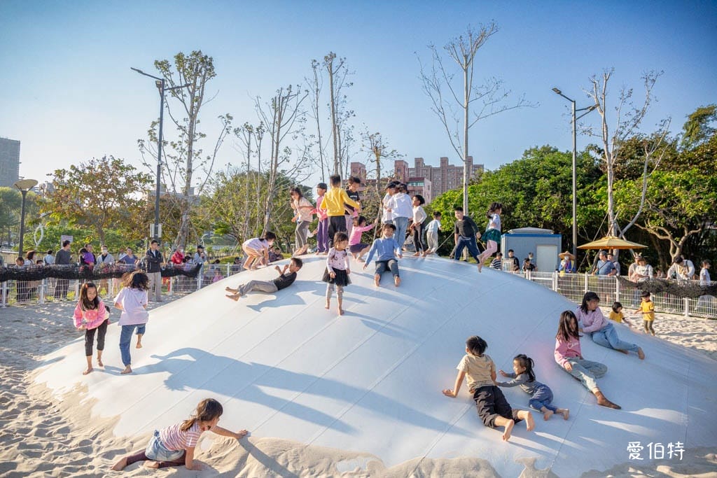 桃園三民運動公園｜南崁溪自行車道，在地人休閒運動好去處