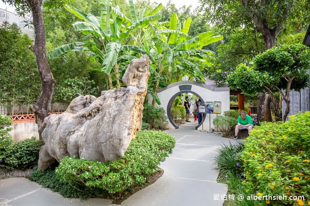 台南深緣及水南亭曲水流觴（善糖文化園區，流杯喝茶超好拍，毛筆揮毫）