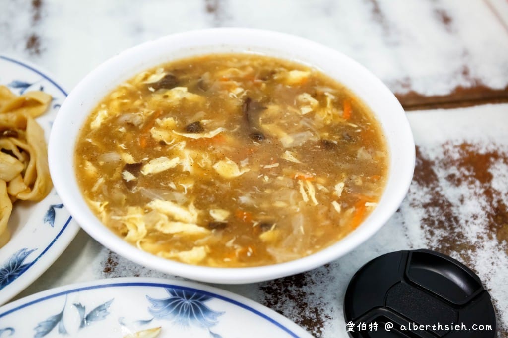 中壢家庭水餃大王｜木須系列必點酸辣湯夭壽大碗又好喝