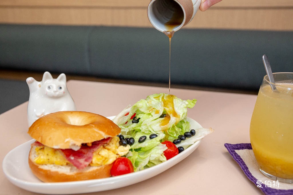 桃園龜山長庚庇護咖啡廳｜綠綠發芽X好丘貝果，充滿溫暖的餐廳 @愛伯特