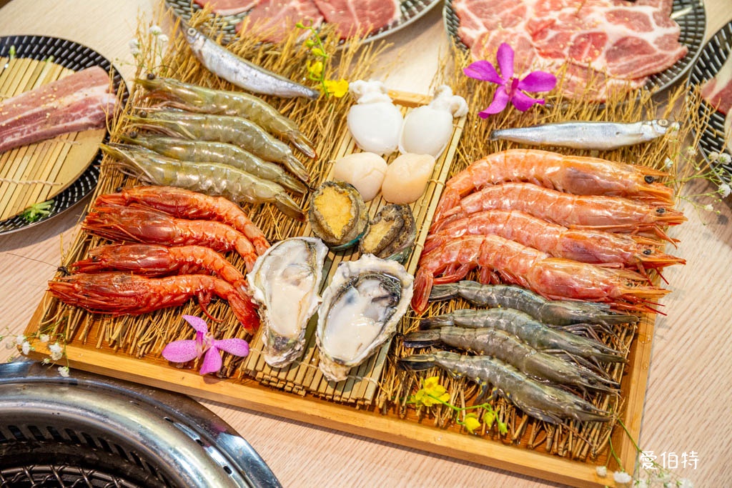 蘆竹燒肉道燒烤火鍋吃到飽|689元起,全台第一家軌道送餐 @愛伯特