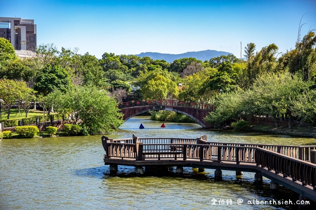 龍潭石門水庫賞楓一日遊｜吃活魚羊肉爐喝咖啡、三坑公園野餐