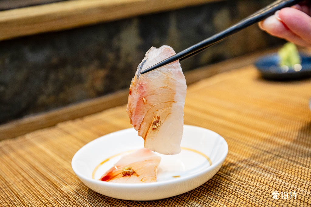 桃園本壽司無菜單料理｜最鮮19道料理飽到天靈蓋，生魚片鮮甜爆表 @愛伯特