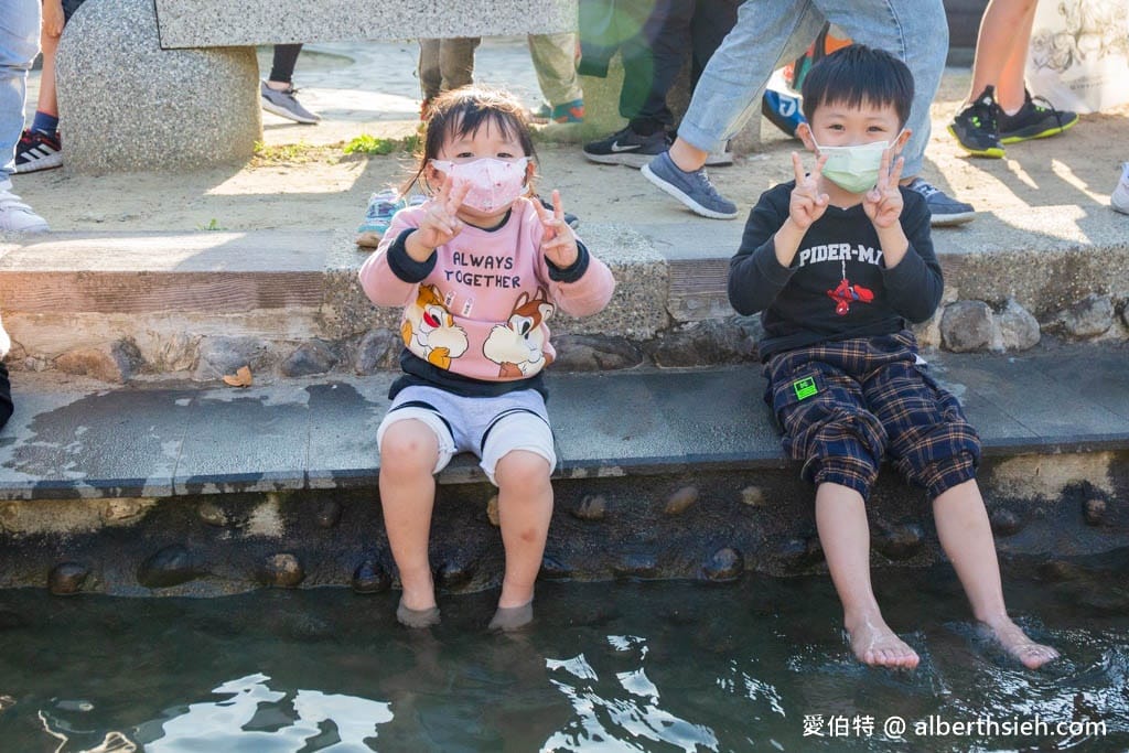 泰雅原住民文化產業園區｜溫泉煮蛋，親子公園，泡腳池