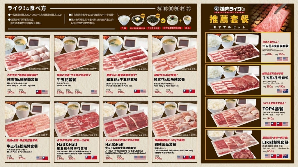 燒肉LIKE｜桃園新光影城美食（日本超夯一個人也可以吃的燒肉）