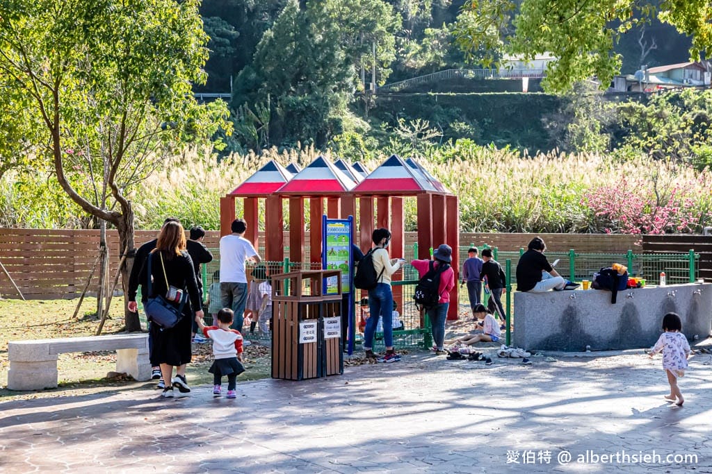 泰雅原住民文化產業園區｜溫泉煮蛋，親子公園，泡腳池
