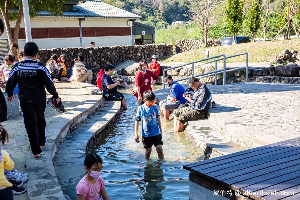 泰雅原住民文化產業園區｜溫泉煮蛋，親子公園，泡腳池