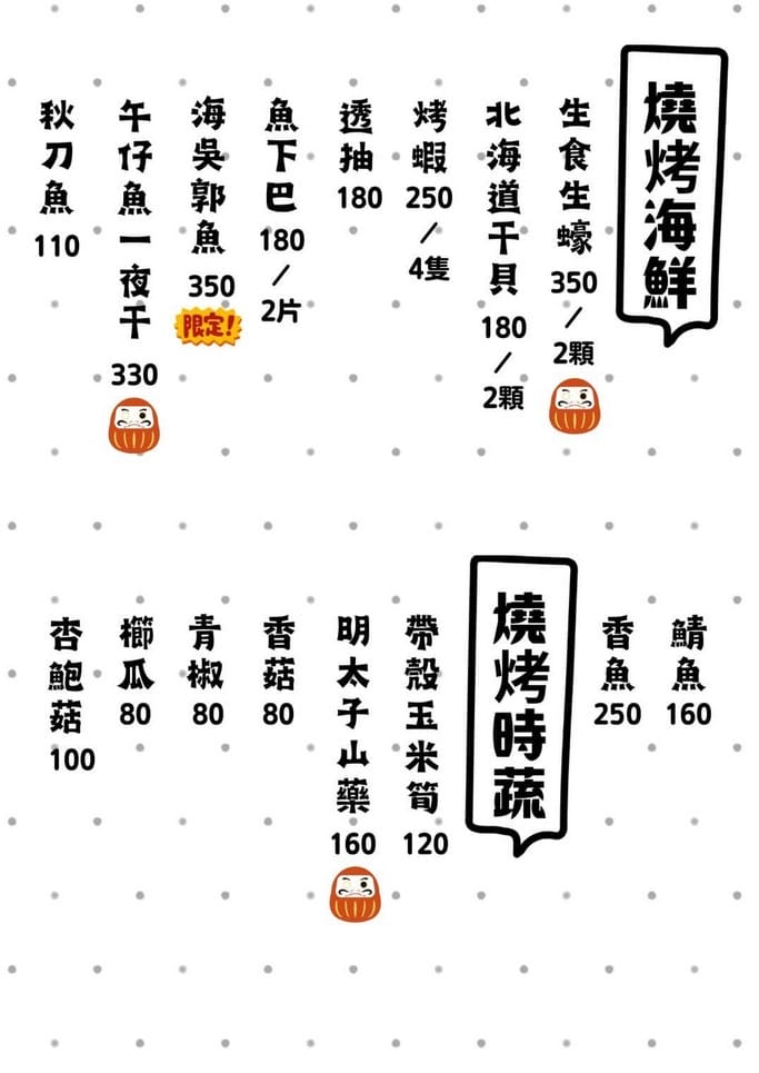 桃園品炭焼｜中路美食宵夜推薦，充滿高級感的平價居酒屋
