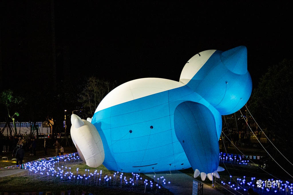 2025台灣燈會在桃園｜小提燈哪領？巨大卡比獸，皮卡丘 @愛伯特