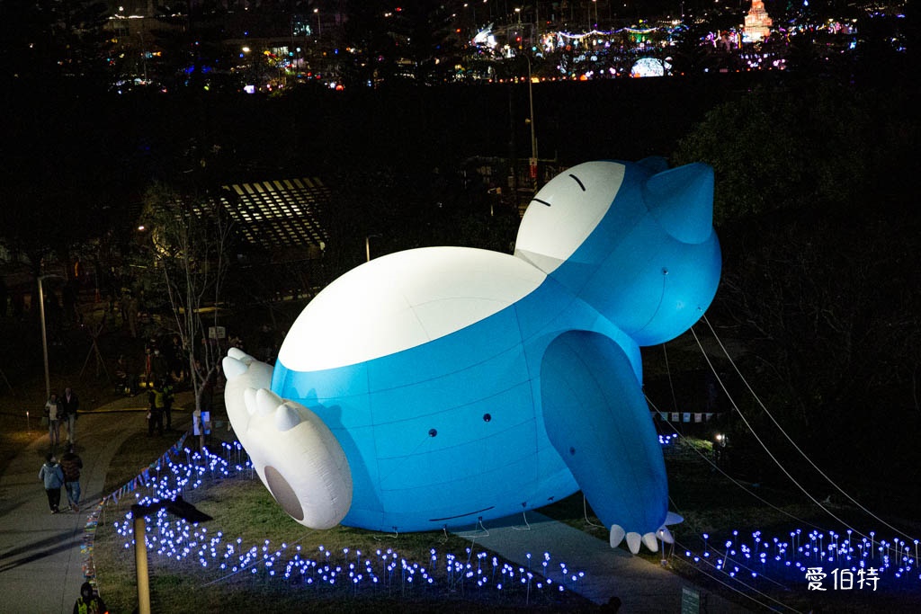2025台灣燈會在桃園｜小提燈哪領？巨大卡比獸，皮卡丘 @愛伯特