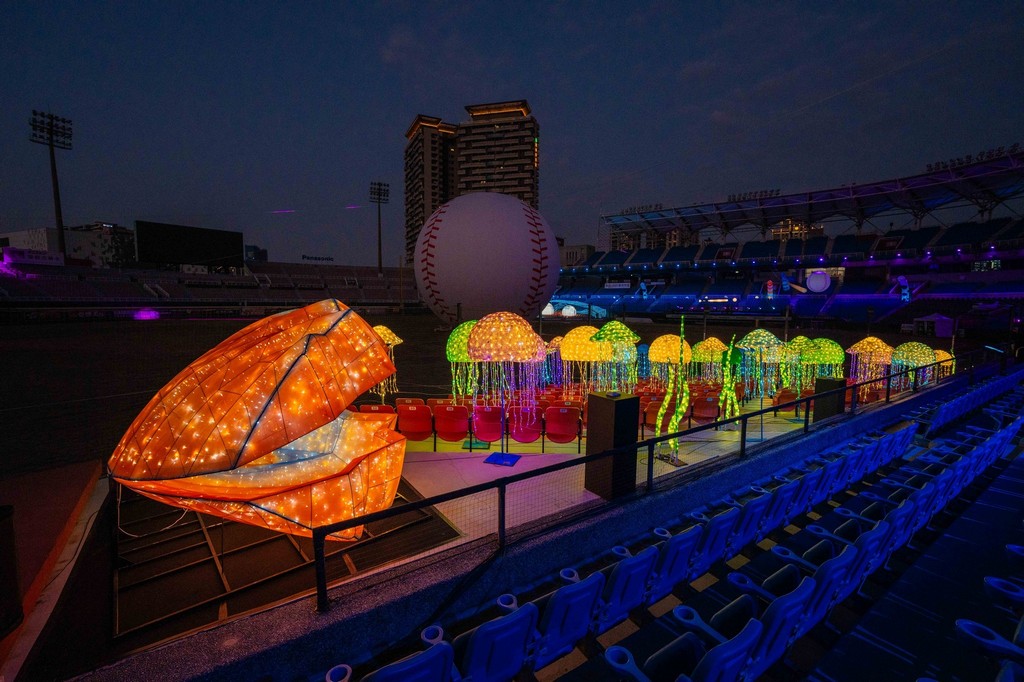 2025台灣燈會在桃園｜小提燈哪領？巨大卡比獸，皮卡丘 @愛伯特