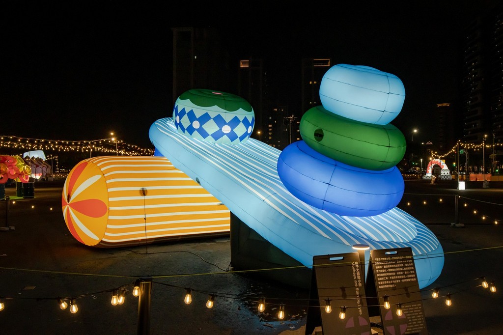 2025台灣燈會在桃園｜小提燈哪領？巨大卡比獸，皮卡丘 @愛伯特