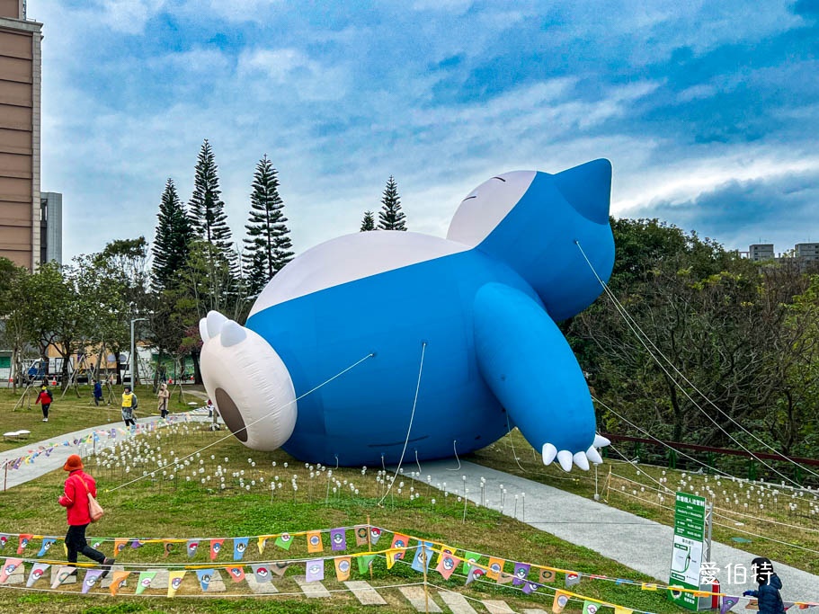 2025台灣燈會在桃園｜小提燈哪領？巨大卡比獸，皮卡丘 @愛伯特