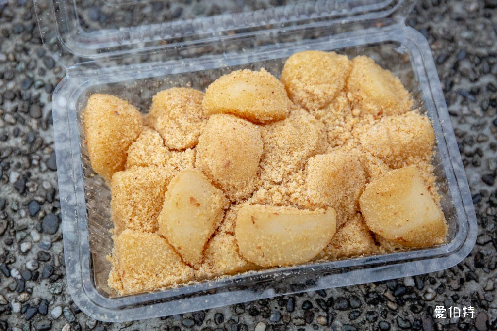不老客家傳統麻糬｜行天宮必吃美食推薦，評價高CP值高 @愛伯特