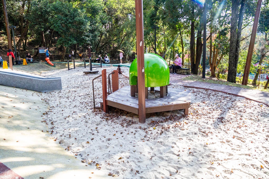 東勢林場遊樂區|體能訓練區,溫泉泡腳池,森林步道,門票體能訓練區 @愛伯特