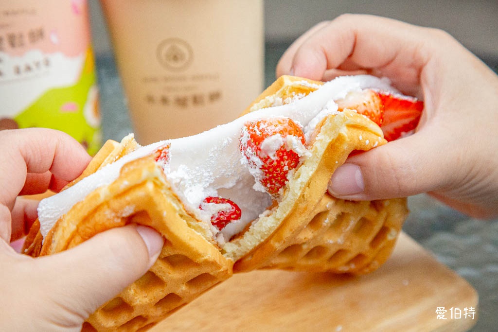 中壢小木屋鬆餅中央大學店|菜單,鹹甜鬆餅,炸物飲品都好吃 @愛伯特