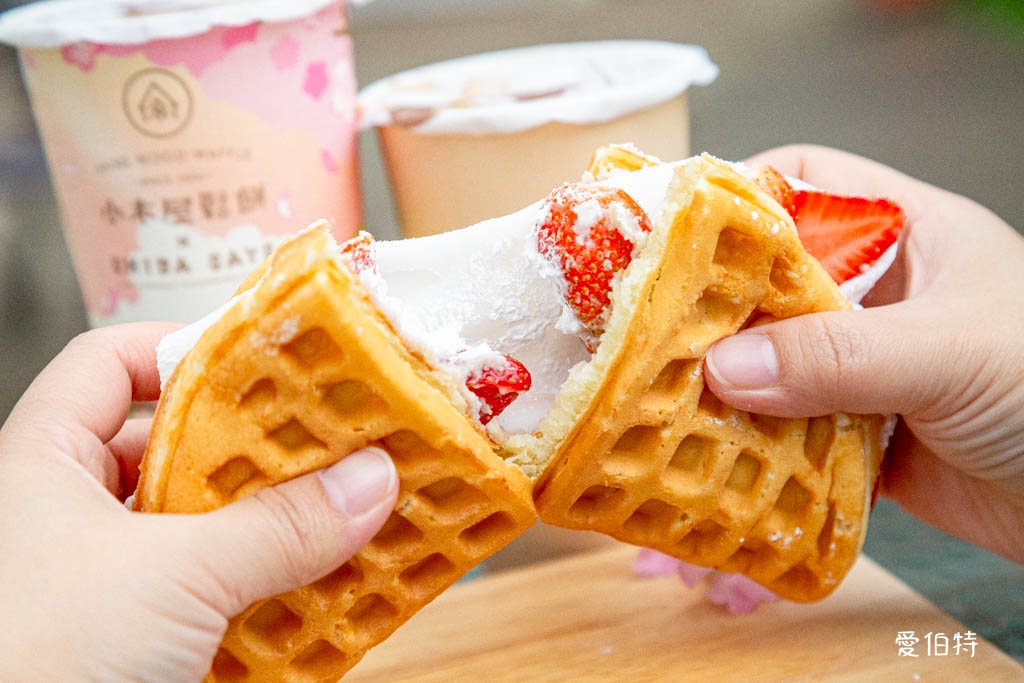 中壢小木屋鬆餅中央大學店|菜單,鹹甜鬆餅,炸物飲品都好吃 @愛伯特