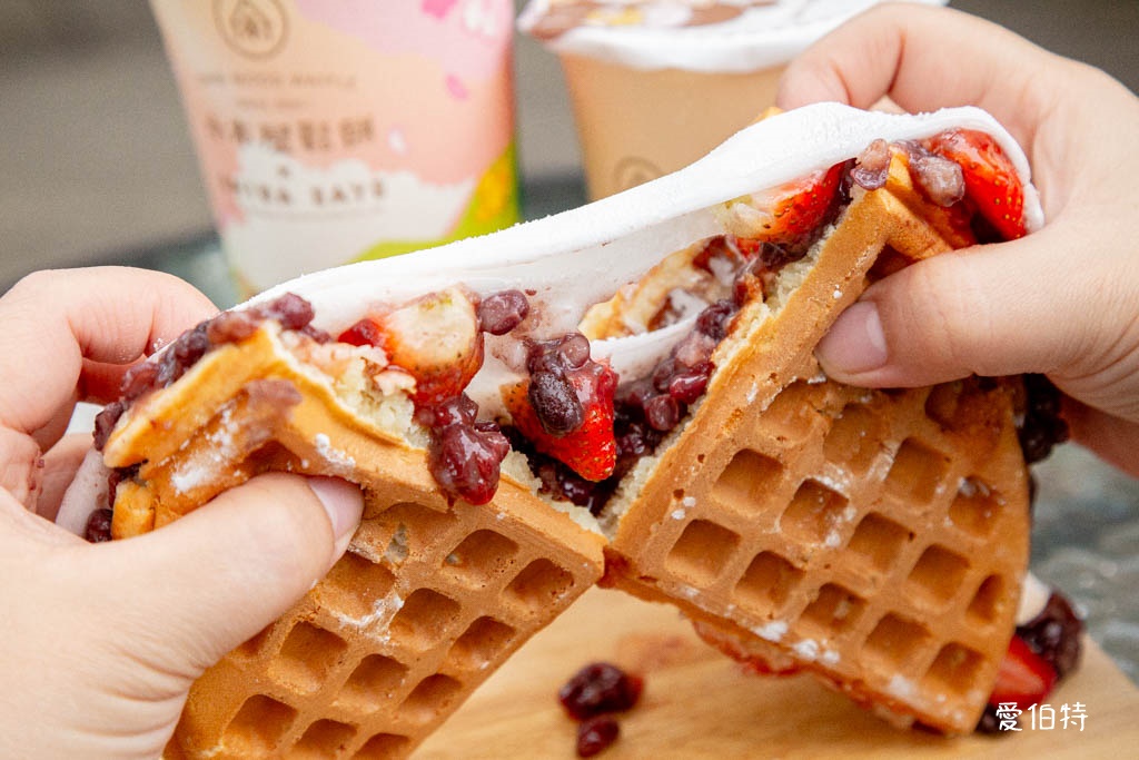 中壢小木屋鬆餅中央大學店|菜單,鹹甜鬆餅,炸物飲品都好吃 @愛伯特