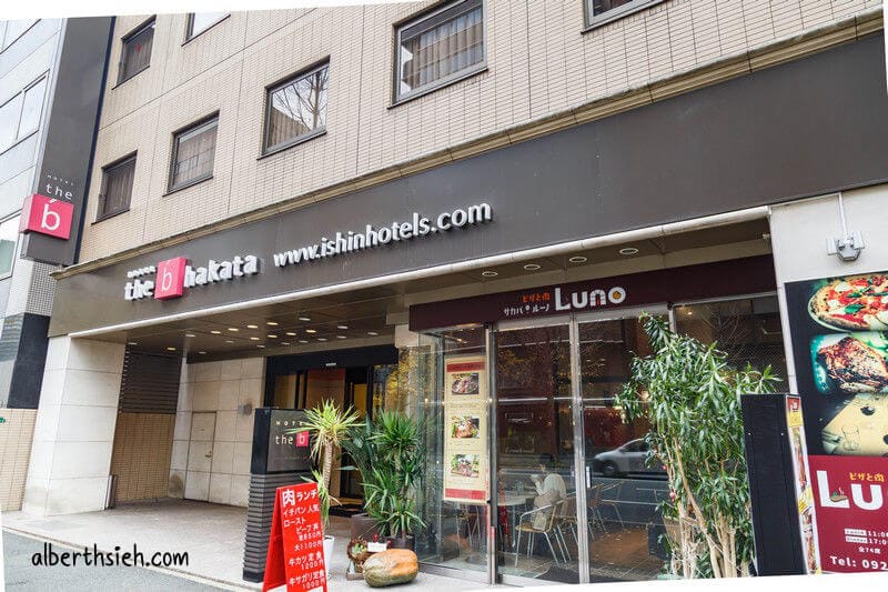 福岡住宿推薦｜the b 博多飯店，博多站筑紫口四分鐘