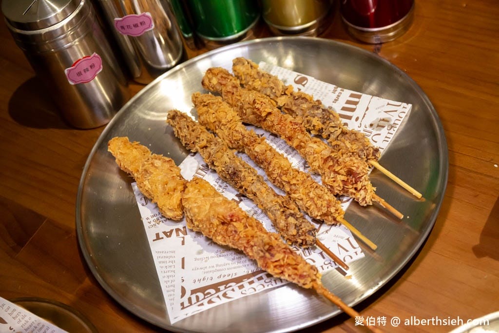 桃園藝文特區｜串串堂-烤物、炸物、宵夜，餐點菜單價格