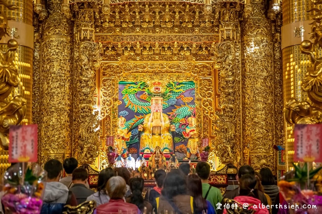 桃園大園仁壽宮｜供奉感天大帝藥師佛求藥籤，高30米九龍通天柱