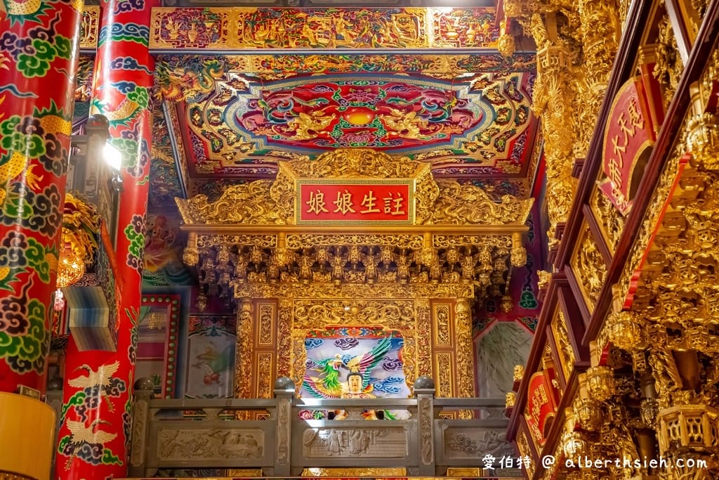 桃園大園仁壽宮｜供奉感天大帝藥師佛求藥籤，高30米九龍通天柱