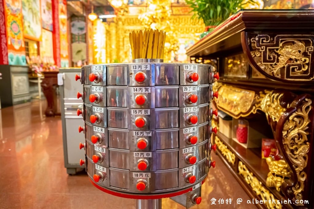 桃園大園仁壽宮｜供奉感天大帝藥師佛求藥籤，高30米九龍通天柱
