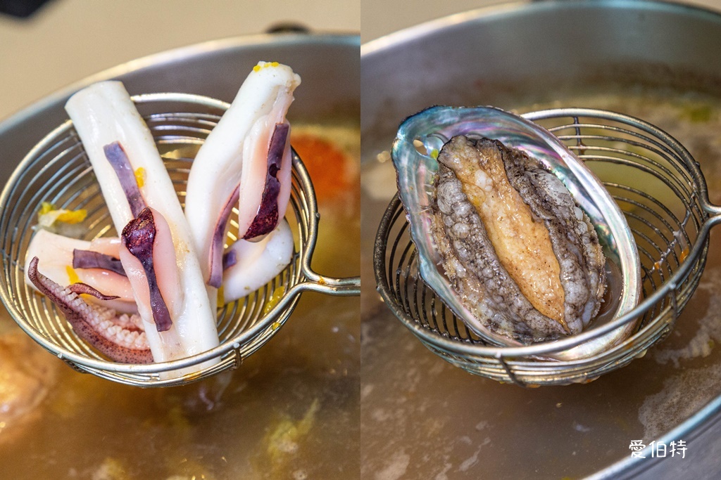 桃園海鮮火鍋推薦｜派大鮮精緻鍋物，現撈現殺龍虎石斑，免費停車 @愛伯特