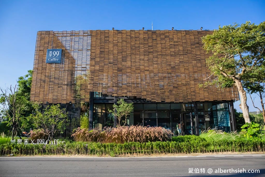 萃99Caffee水美店｜楊梅最美咖啡廳，IF設計獎得主設計