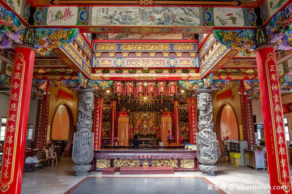 桃園平鎮廣隆宮｜全台最大最高坐姿石雕土地公