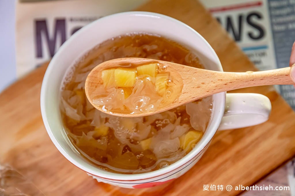 桃園蘆竹｜MONI沐尼白木耳專賣店，平民燕窩豐富膠質口感滑順