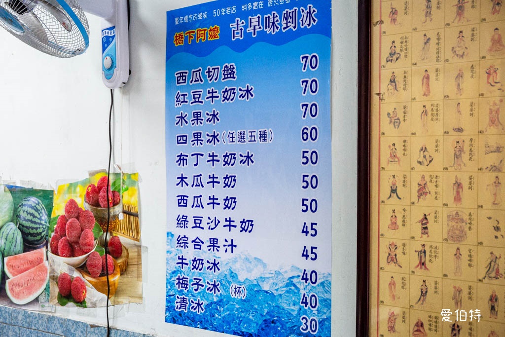 桃園火車站冰店推薦｜橋下阿嬤古早味剉冰，料多實在價格親民45年老店 @愛伯特