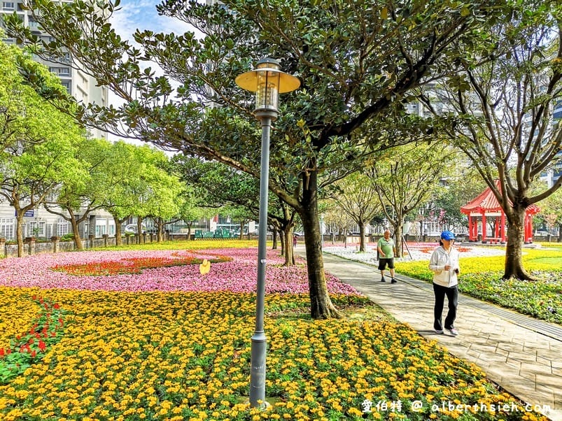 大溪埔頂公園｜桃園親子景點，萬坪綠地，橫跨北二高，滾輪溜滑梯