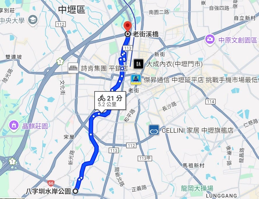 中壢老街溪河濱步道｜桃園超狂景點？年吸1053萬人次造訪