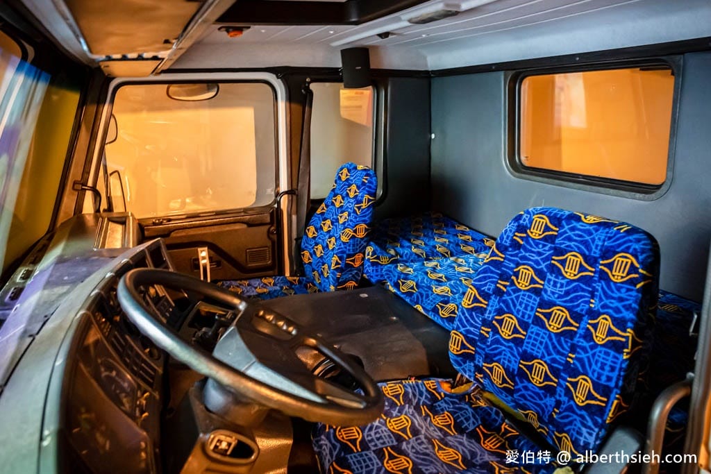 桃園台塑企業文物館｜免費室內親子景點，體驗開貨車電動車