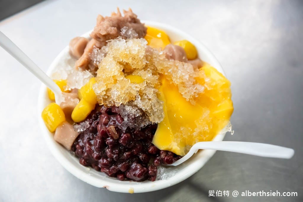 台中大甲阿香芋圓｜鎮瀾宮旁，挫冰超多種配料任你挑選
