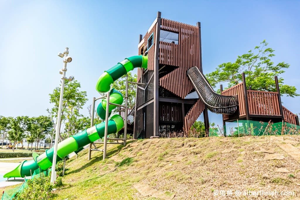 前鎮時代公園｜高雄親子景點，捷運旁萬坪兒童共融遊戲場