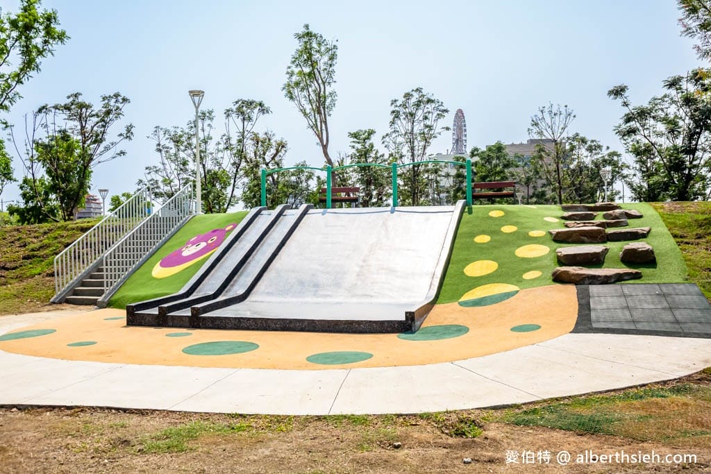 前鎮時代公園｜高雄親子景點，捷運旁萬坪兒童共融遊戲場