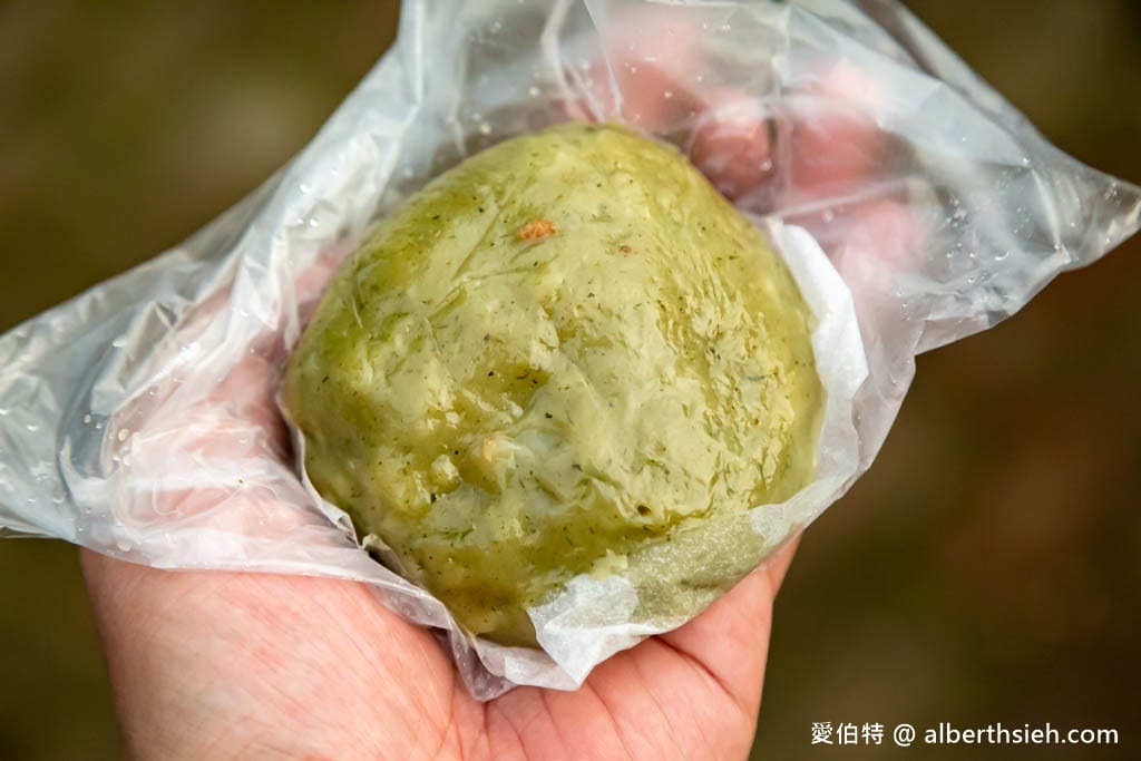 阿香菜包｜桃園龍潭三坑老街必吃美食，內餡夠味的好吃客家菜包