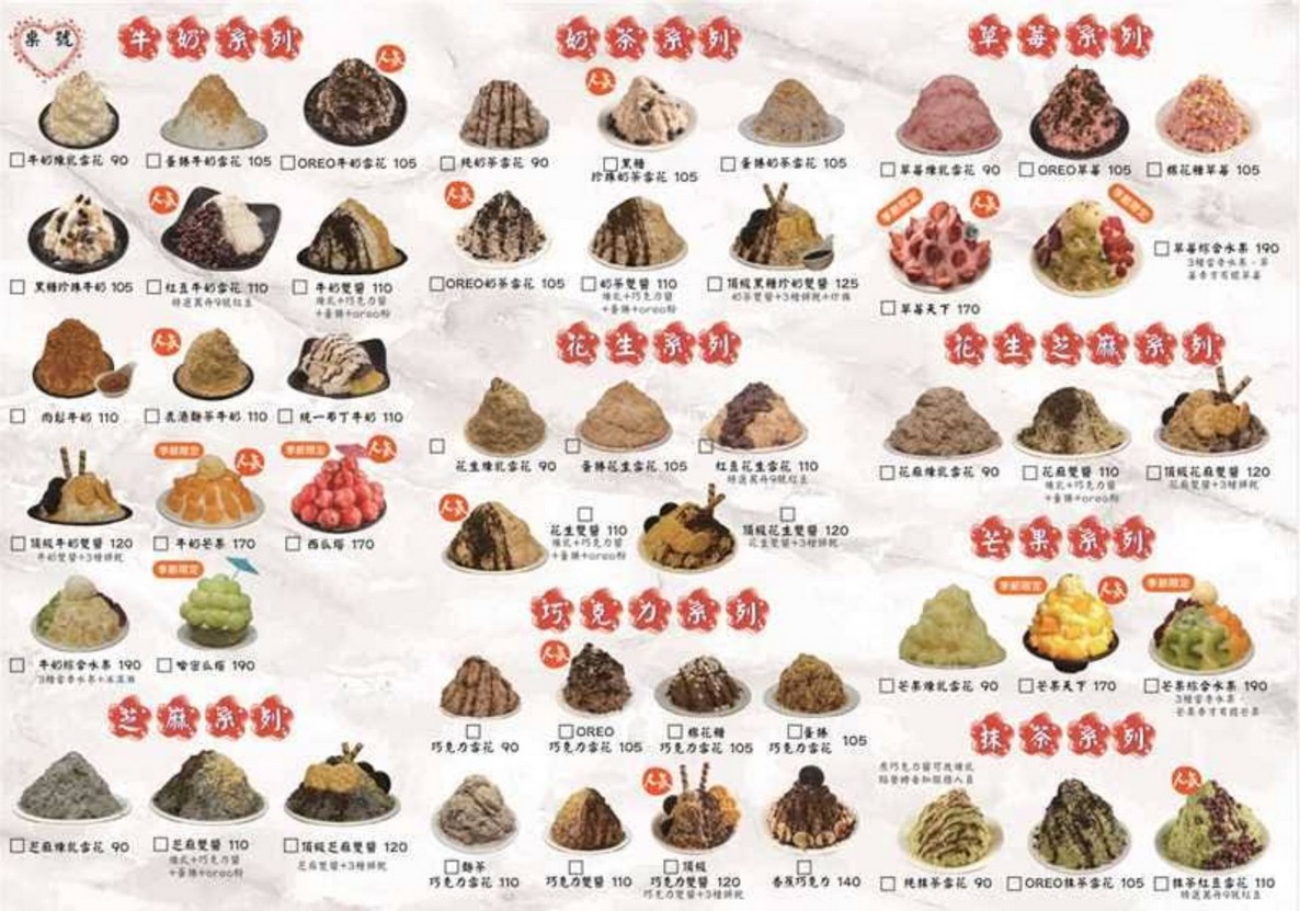 桃園夜市愛吃冰手作雪花冰|牛奶雪花冰好吃涼爽,濃郁的奶香味 @愛伯特