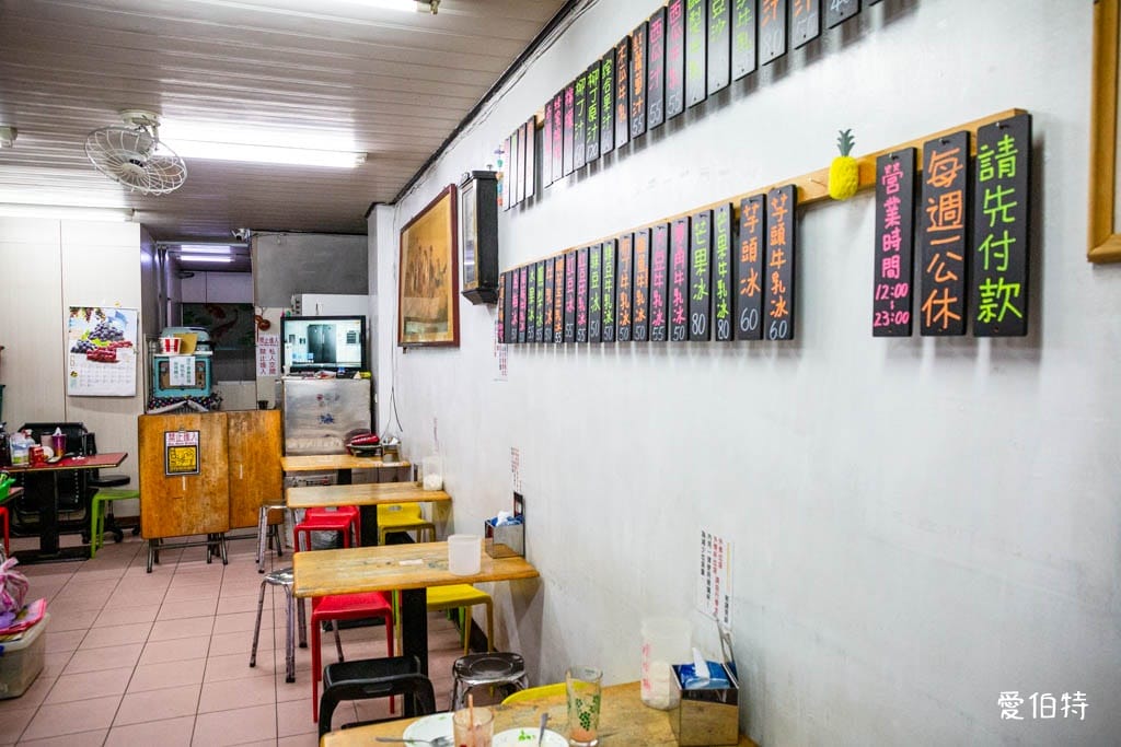 桃園冰店推薦｜小夜城冰果城，食尚玩家大推50年木瓜牛奶