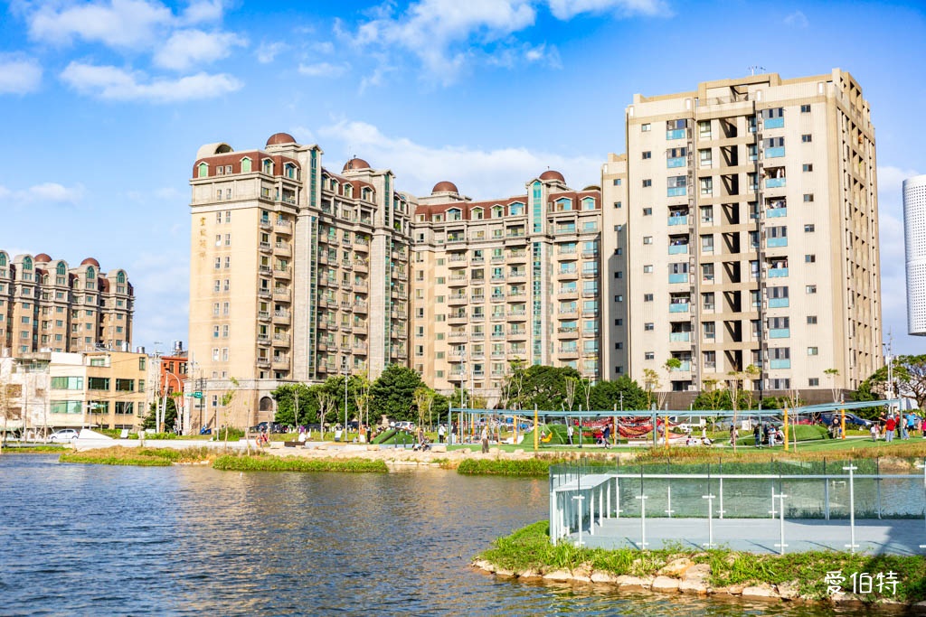 華興池生態埤塘公園|桃園大園親子散步看夕陽與飛機的免費景點 @愛伯特