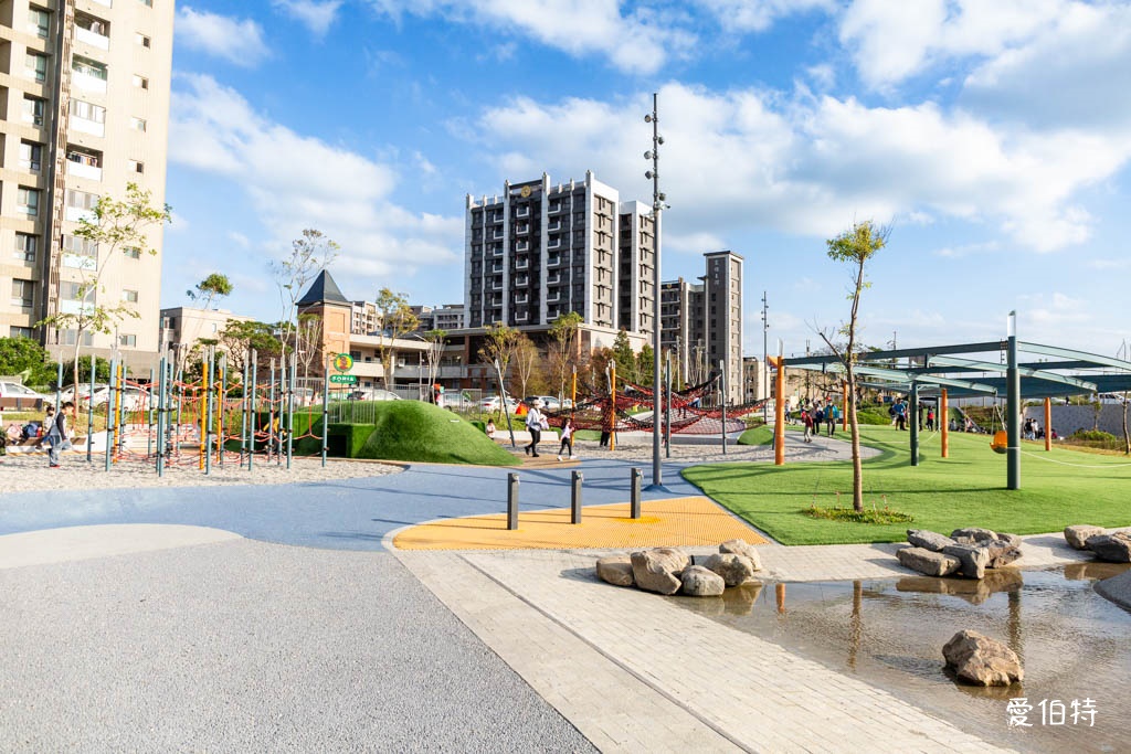 華興池生態埤塘公園|桃園大園親子散步看夕陽與飛機的免費景點 @愛伯特